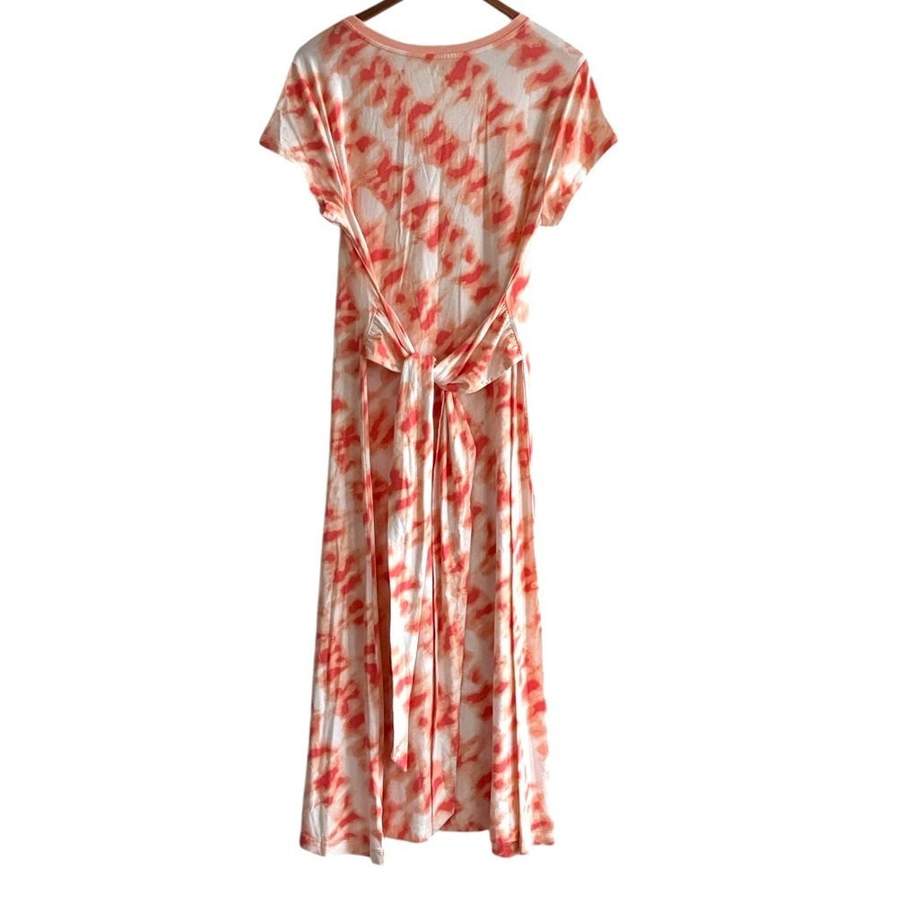 Land’s End Light Weight Cotton Modal Convertible Tie Waist Midi Dress NEW - Picture 3 of 10